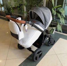 Детская коляска 2 в 1 Verdi Orion 06 White&Jeans
